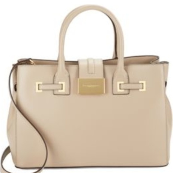 donna karan leather tote